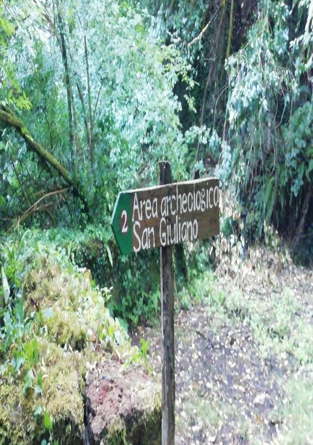 Appartamento antica dimora Barbarano Romano Esterno foto